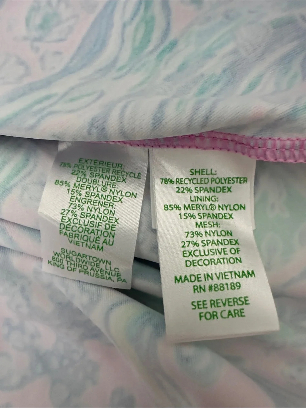 NWT, Lilly Pulitzer Deidra Dress UPF 50+ in Lilac Rose We Mermaid It, Sz L
